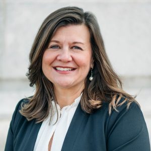 Headshot of Board of Visitors member Rebecca Hogan