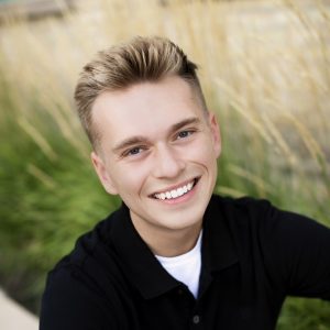 A headshot of Peer Mentor Brody Seaton